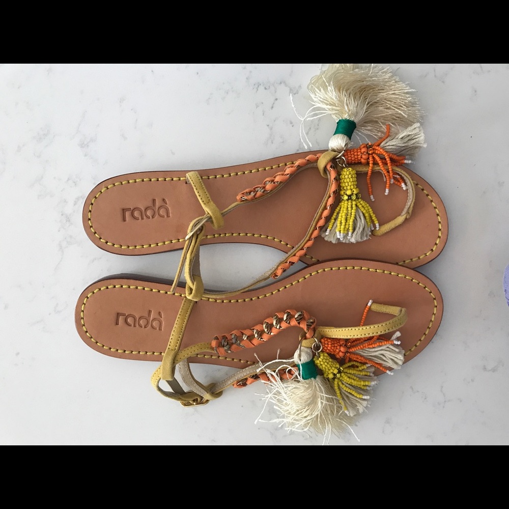 Rada fringe Thong Sandal